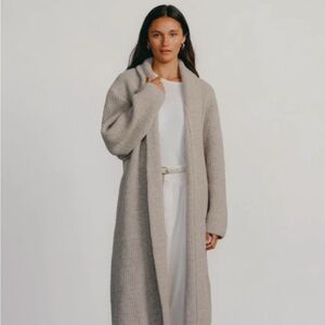 Lovestitch Soft Gray Knit Cardigan